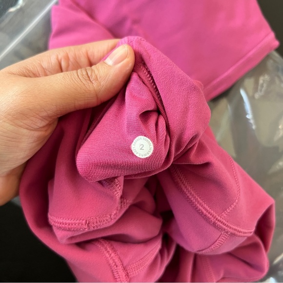 Lululemon Align High Rise Leggings Pants Pink Raspberry-Women’s Size 2 - Picture 11 of 11